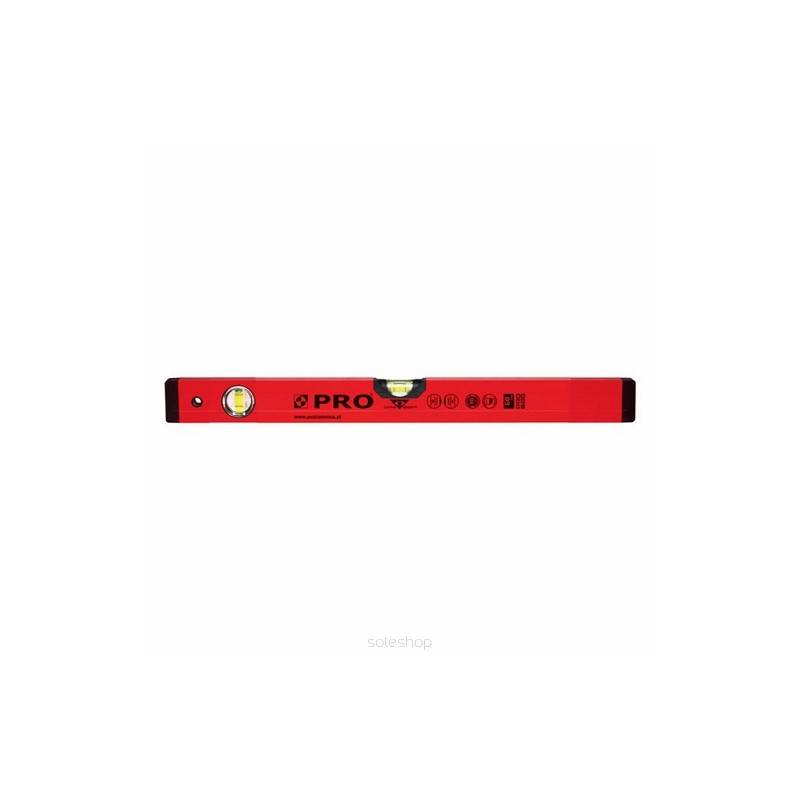 Poziomnica  Czerwona     60cm. PRO